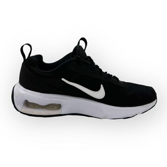 Nike dx3705-001 Air Max INTRLK Lite Athletic Shoes Black/White Womens 7 - Picture 1 of 9
